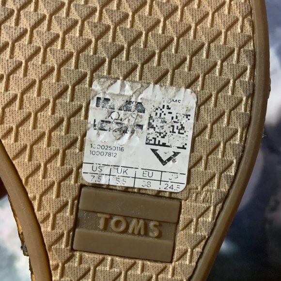 TOMS TOMS Women's Clarissa Wedge size 7.5 - Picture 10 of 10